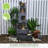 Charnique Hand Crafted Weather Resistant Floor Fountain with Light-332600282