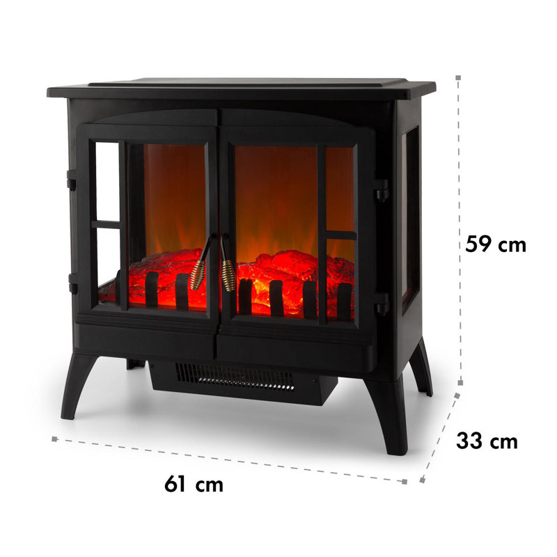 Klarstein 61cm W Electric Stove, Black