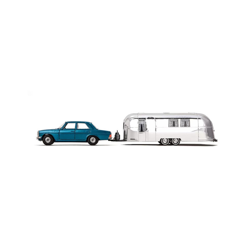 Airstream Car - Print on Canvas, Wrapped Canvas, 30.48 cm H x 45.72 cm W