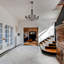 Crellen 8 - Light Dimmable Wagon Wheel Chandelier