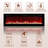 Hwang Wall Mounted/Recessed-in Ultra-Thin Electric Fireplace-1916877709