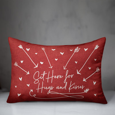 No Pattern And Not Solid Color Reversible Throw Pillow