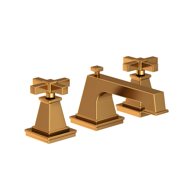 Malvina Widespread Bathroom Faucet with Drain Assembly