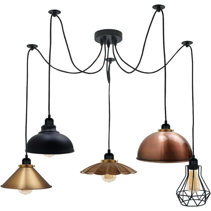 5 - Light Mixed Novelty Pendant