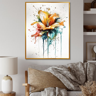 «Colorful Lily Splash II», reproduction