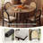 19.2" Seat Height Mid Century Modern Upholstered Dining Chair (Set Of 4)-277542652