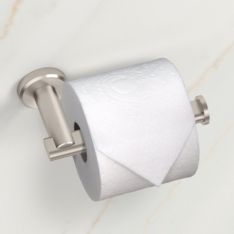 Porte-papier hygiénique Locke Euro, Nickel satiné