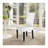 Tufted Faux Leather Upholstered Side Chair-953866605