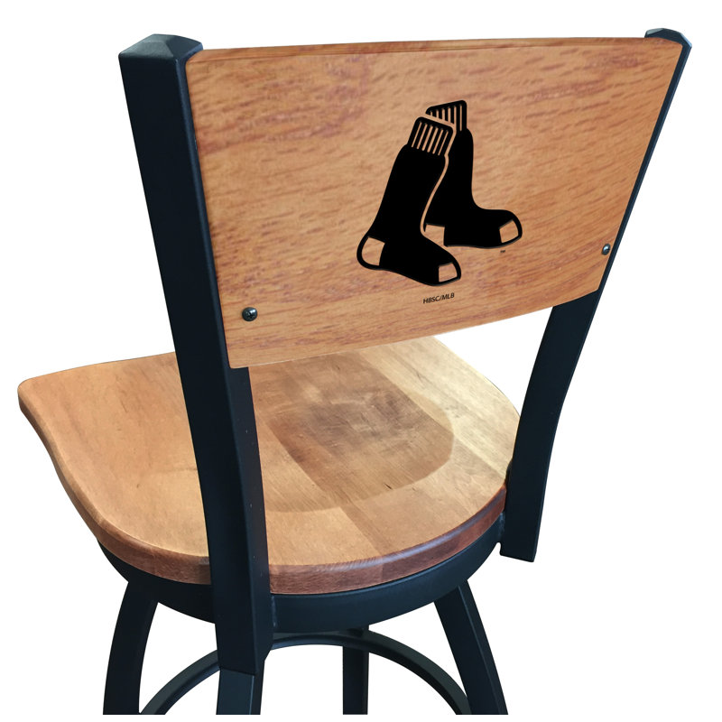L038 Boston Red Sox, Bar Stool 30" Seat Height