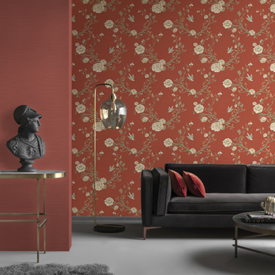 Classic Floral Wallpaper Roll