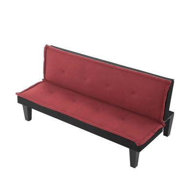 Convertible Futon Sofa Bed with 5 Adjustable Positions for Small Spaces