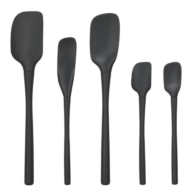 Flex-Core Spatula Silicone Set of 5 - Black Tovolo 