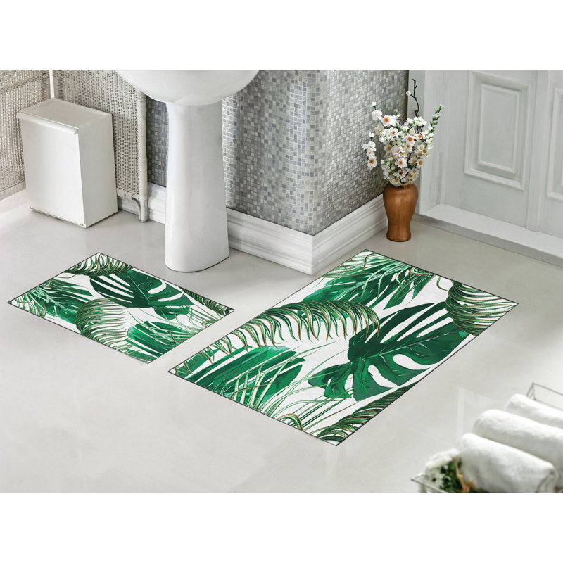 Ensemble de tapis de bain 2 pièces Dinel