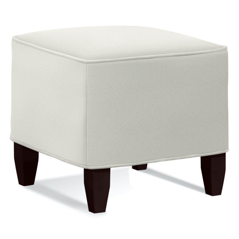 Brooklyn Upholstered Ottoman, Java , Bianca Blush; 0809-14