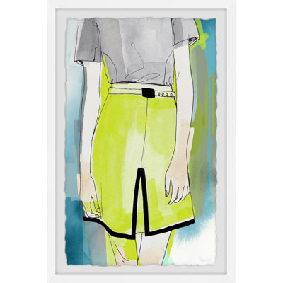 Neon Fashion by Parvez Taj - 1 Piece Single Picture Frame Painting