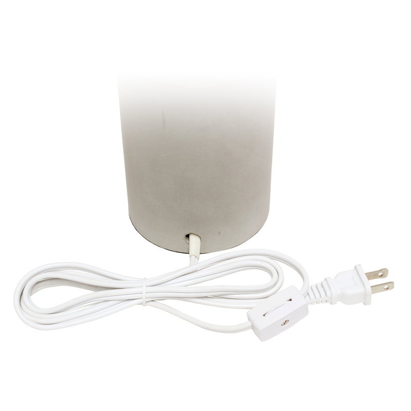 Lampe de table 18,5 po Mahaliah, Blanc