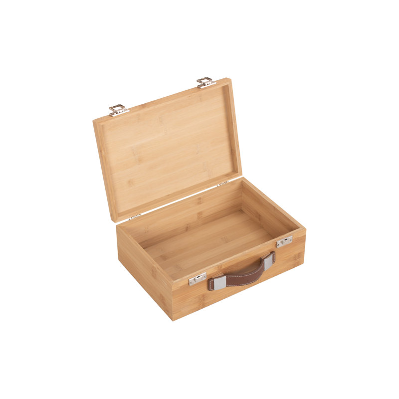 Luxury Bamboo Box, 23cm W x 33cm D