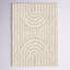 Tapis géométrique tissé à la machine Amiree-400102143