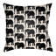Housse et insert de coussin extérieur carré Lolita Elephant Elephant-26994455-26994476