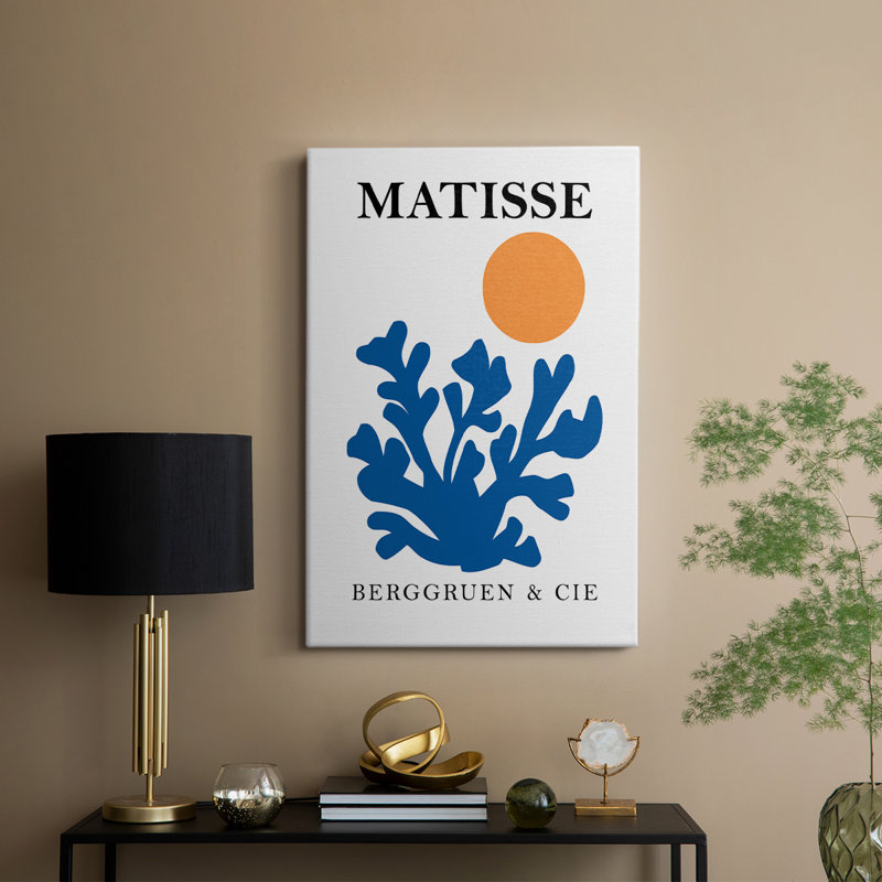 Matisse CCLxxxvii, reproduction d'art encadrée - Cavas