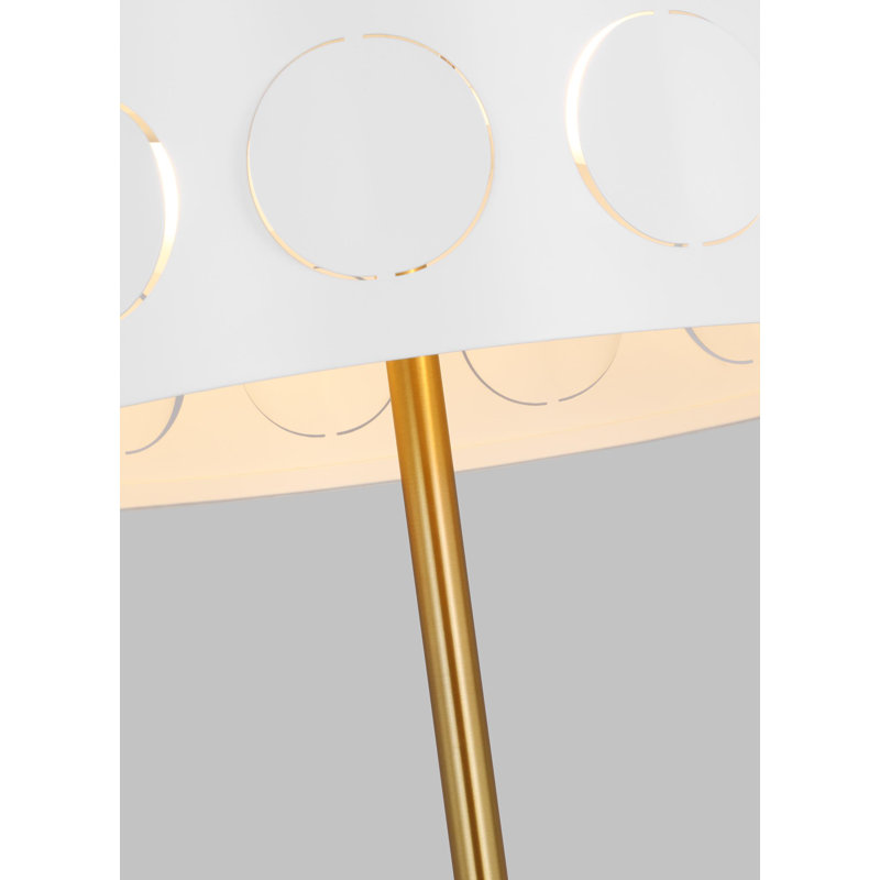 Dottie Table Lamp, Burnished Brass