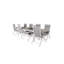 Faiyaz 8 - Person Patio Dining Set with Extendable Rectangular Table