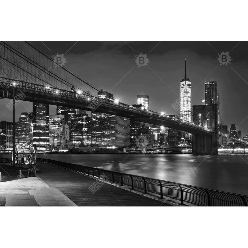 «City Under The Night» sur toile
