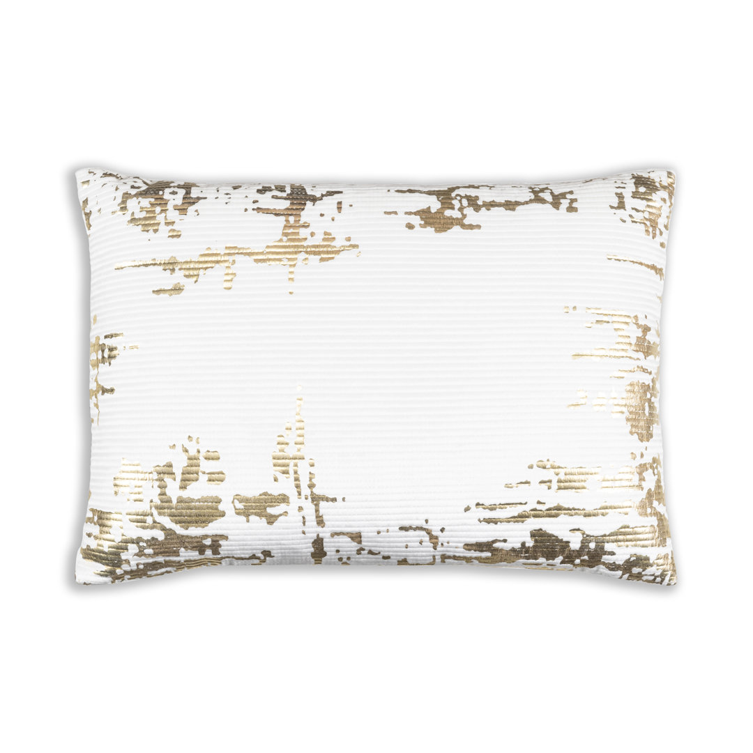 Asra Velvet Abstract Lumbar Pillow Inspire Me! Home Décor 