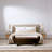 Bench Stirling Sonoma Brown Velvet