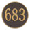 1-Line Wall Address Plaque