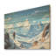 Randonnée, ski, montagne d'hiver - impression sur bois-302635073