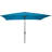 6 Piece Set, Weston Table with 4 Chairs, 10-Foot Rectangular Umbrella Turquoise-90563808-122872627