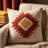 Cotton Geometric Throw Pillow
