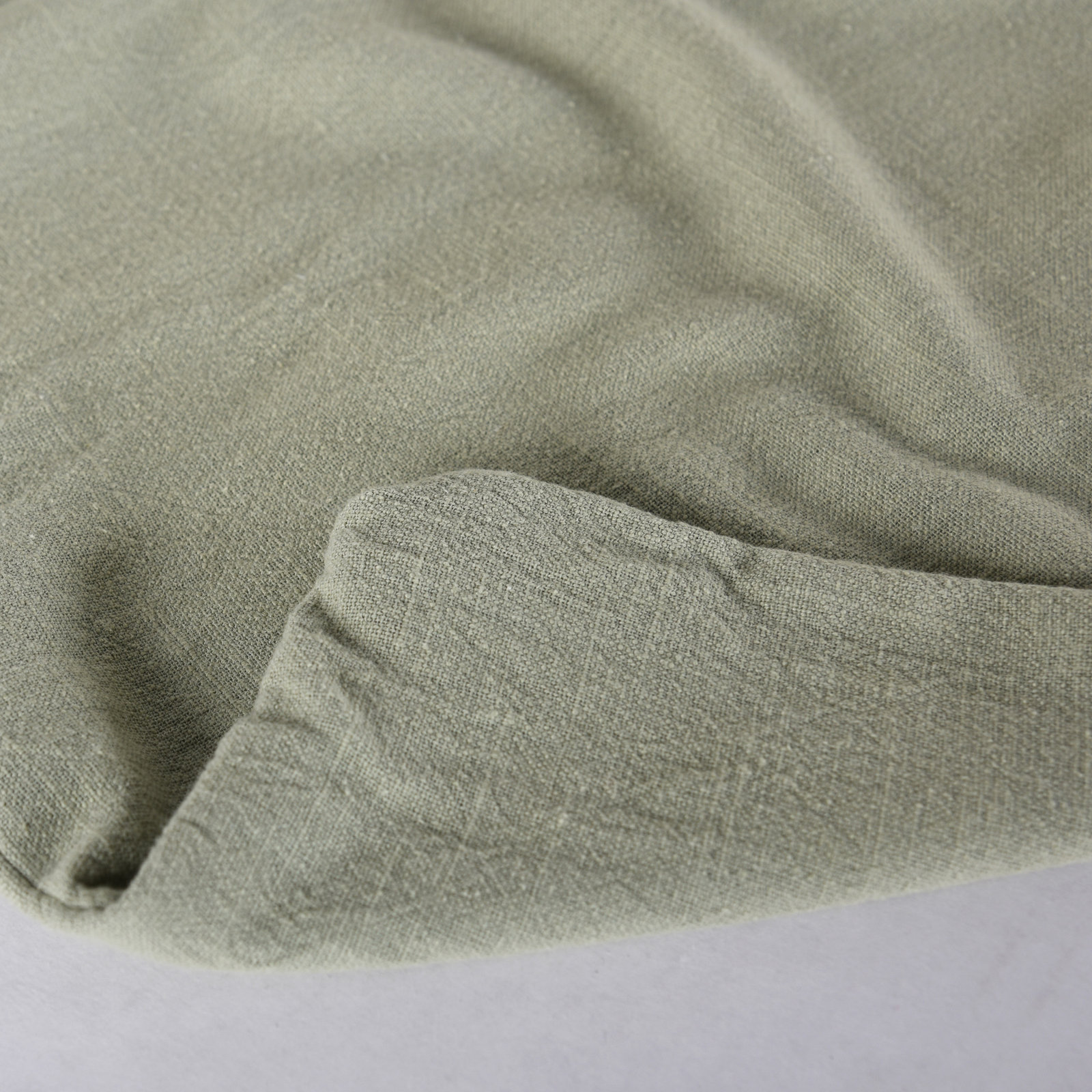 20" x 20" Cotton Throw Pillow, Down Alternative Fill, Light Green