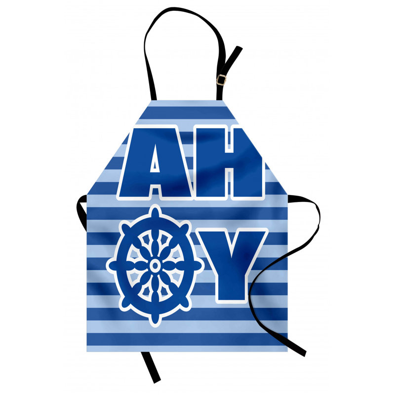 Tablier de garçon ahoy