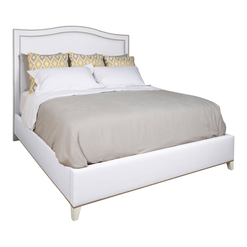 Caroline/Casey Upholstered Bed, Navada Snow, Yes, Navajo