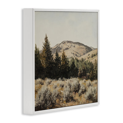 Cedar Mountain View, estampe numérique, conception de Petal Prints Design
