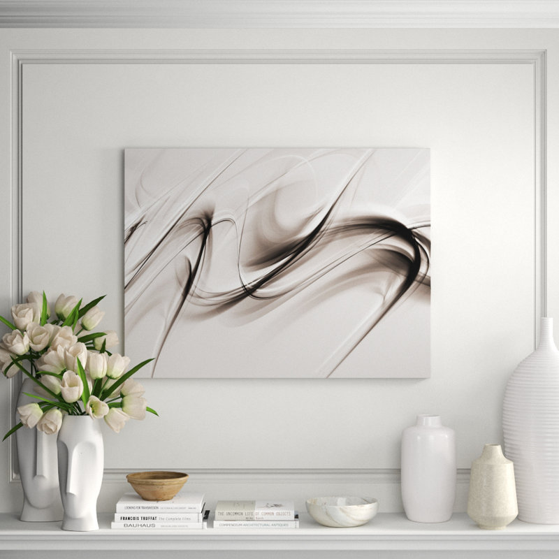 Swirl Print, 16" H x 20" W x 1.5" D