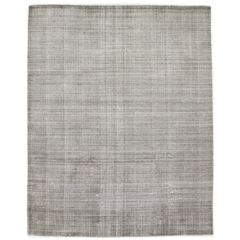 Amaud Lamont Looped Olive/Cream Area Rug, Rectangle 10' x 14'