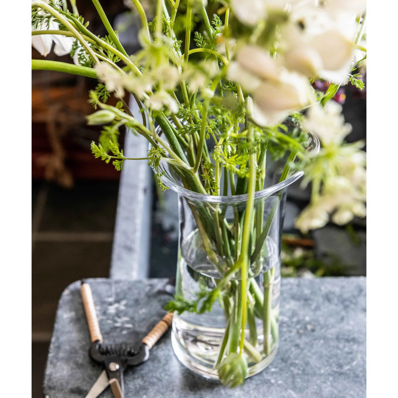 Barre Vase, 6" H x 5" W x 4.25" D