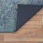 Tapis luxueux lavable à la machine, 4,9 x 7,5 pieds, 100% polyester, 1850 g / m², hauteur des poils: 0,2 pouce | Envers écologique en polyester recyclé | Parfait pour le salon et la chambre à coucher, conception douce et durable-1647430206