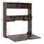 Bureau flottant en bois massif Aerick-1873200423