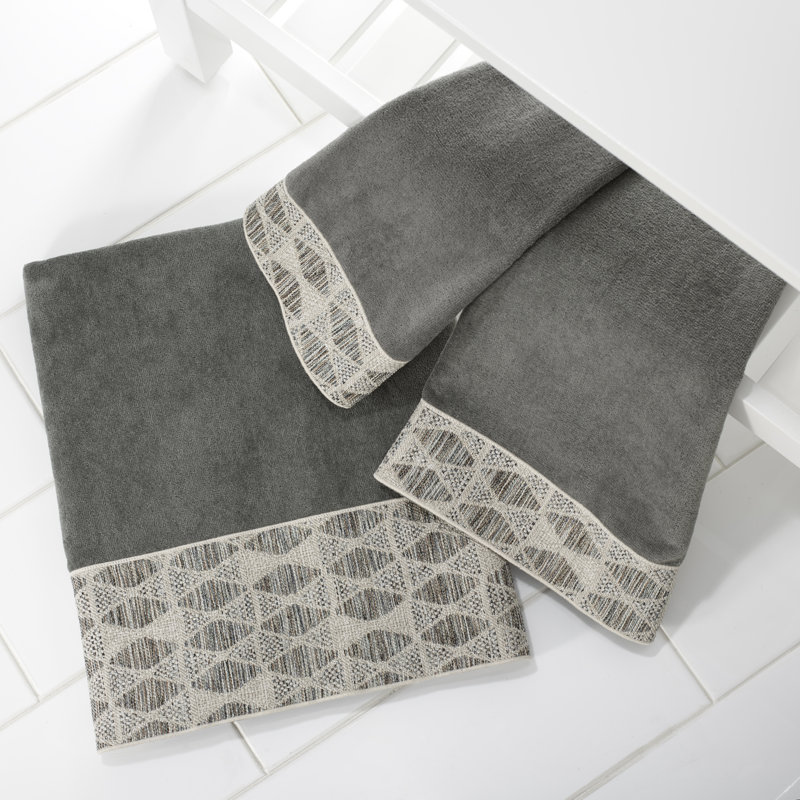 Khadijatu Hand Towel, Gray