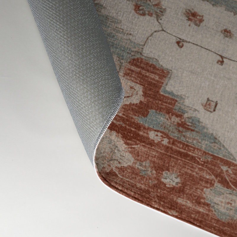 Tapis d'intérieur et d'extérieur surteint beige, Rectangle 3' x 5'