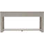 Élégante table avec tiroirs et tablette pour le hall d'entrée - Console de couloir moderne avec finition vieillie et gris