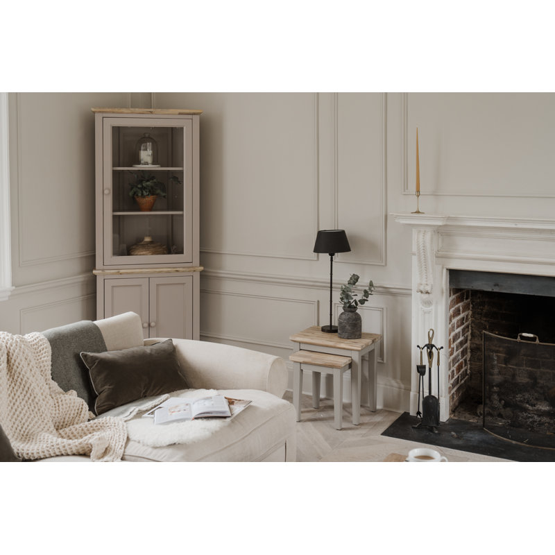 Teague Display Cabinet, Truffle