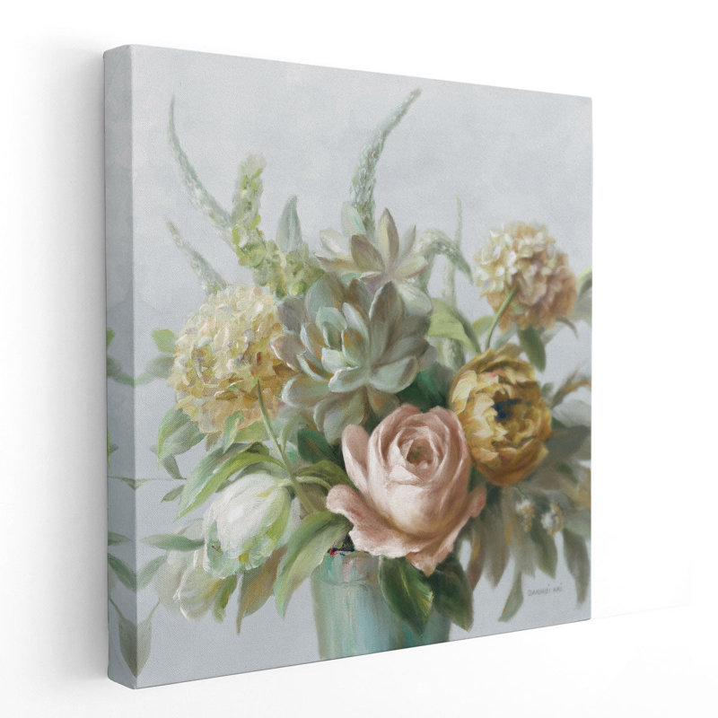 Natural Elegance Fall - Canvas Print Wall Art, 12" H x 12" W