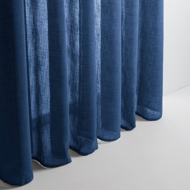 Sheer Curtain Single Panel, 200cm x 298cm, Blue