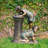 Astral Indoor Weather Resistant Floor Fountain with Light