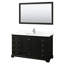 Ensemble de meuble-lavabo simple autoportant 48 po avec plateau en quartz Deborah-98141132-98141129-98141128